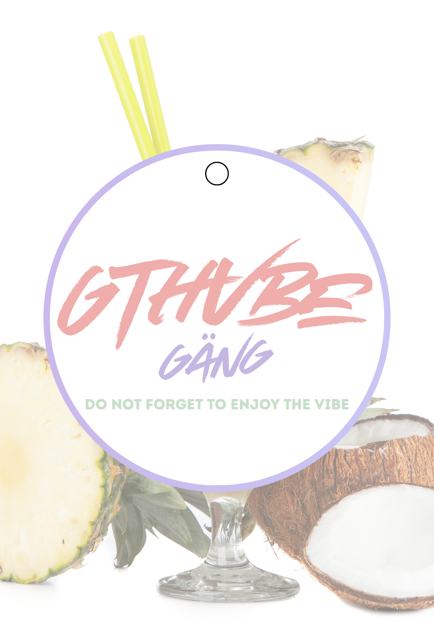 Airfreshener | „DO NOT FORGET TO ENJOY THE VIBE“