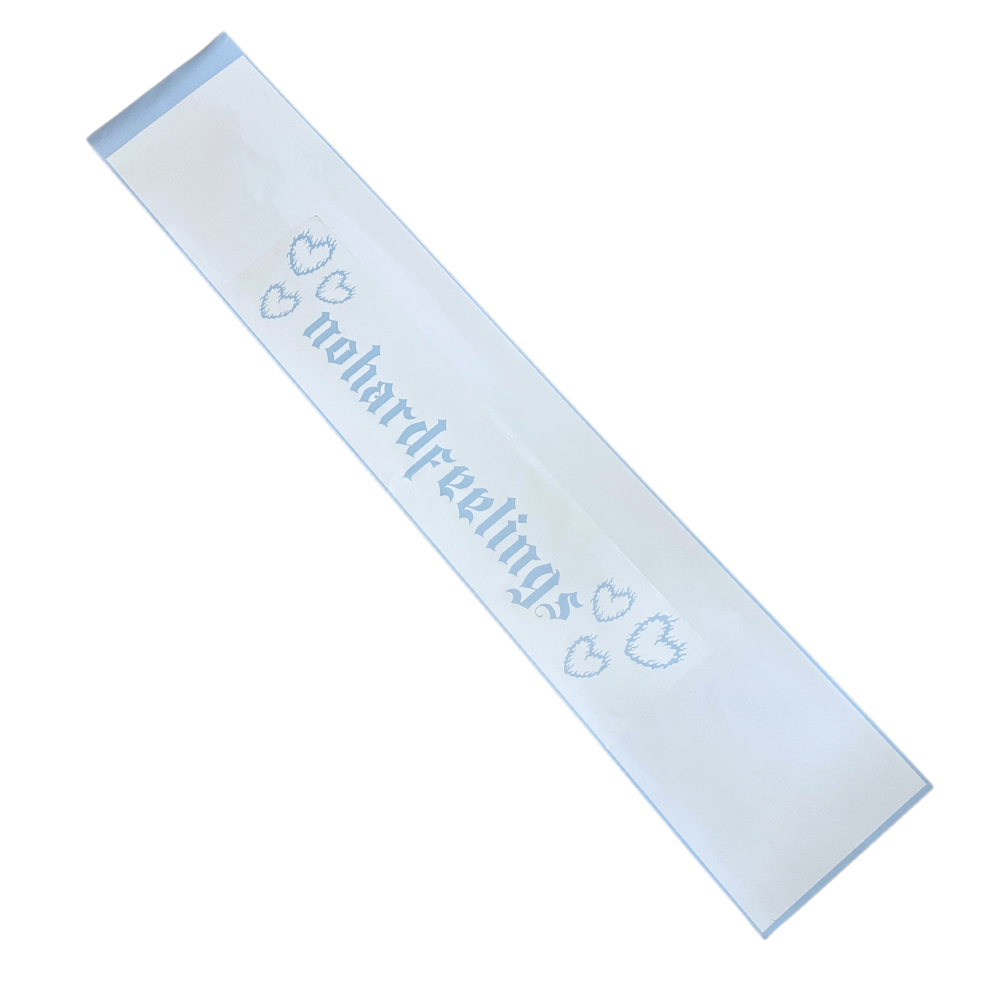 Banner - "nohardfeelings" I Scheibenkeil