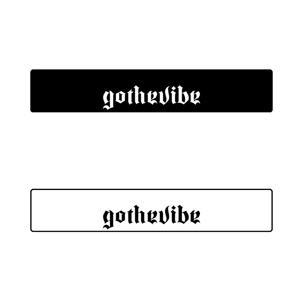 Banner - gothevibe I Scheibenkeil