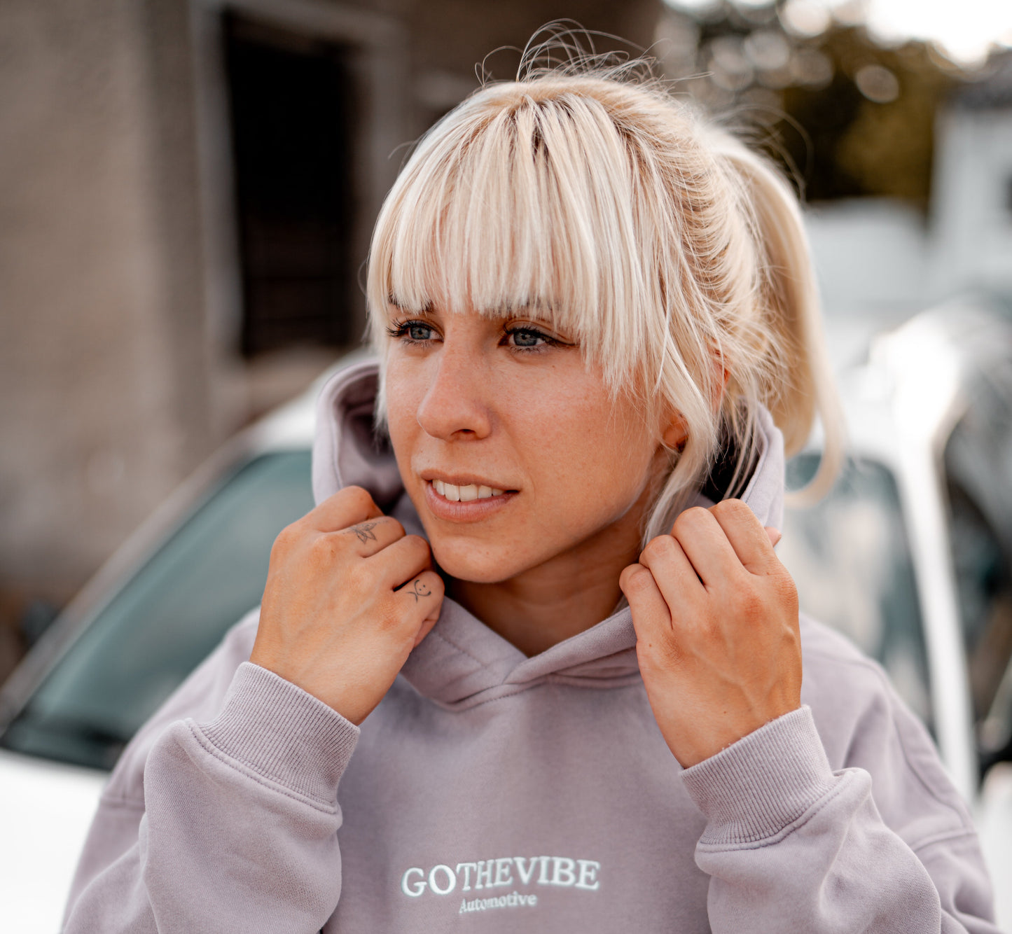 Sudadera con capucha extragrande