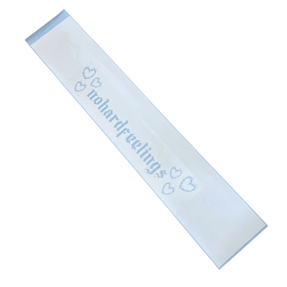 Banner - "nohardfeelings" I Scheibenkeil